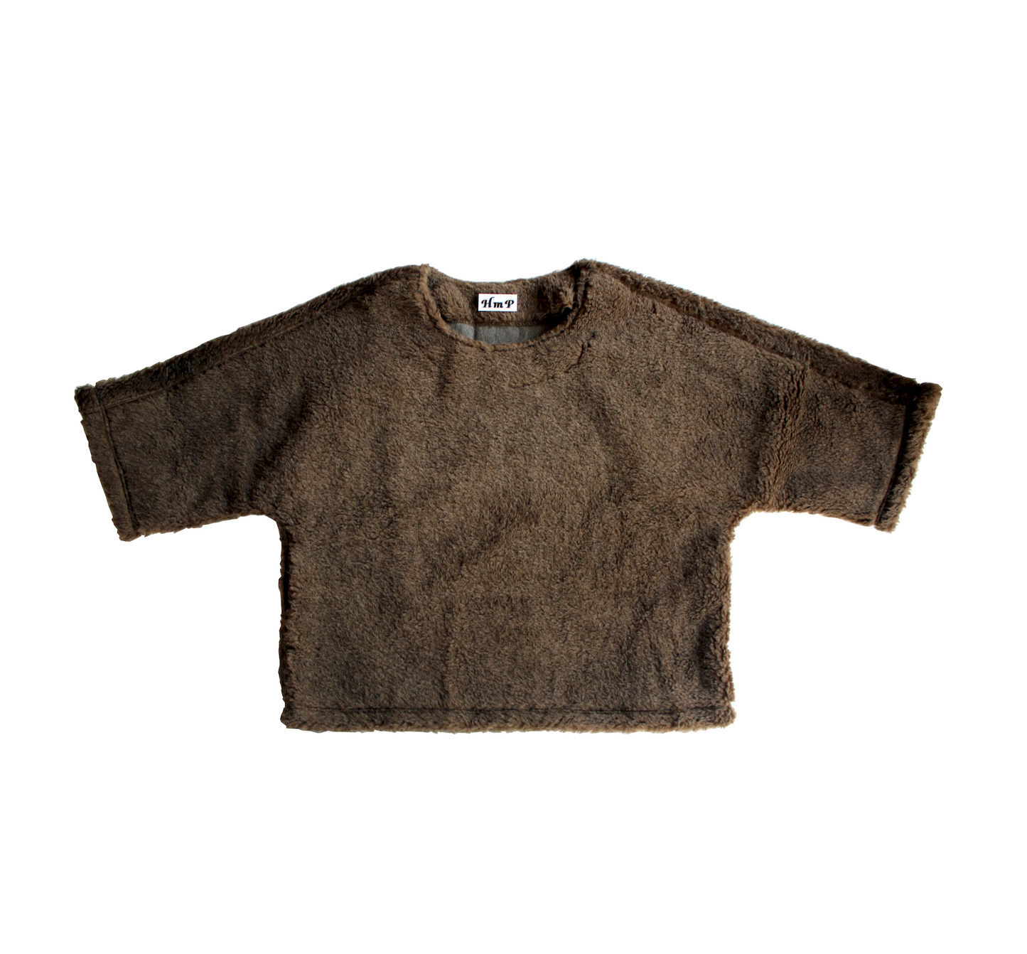 Kimono sleeve ` boa` pullover