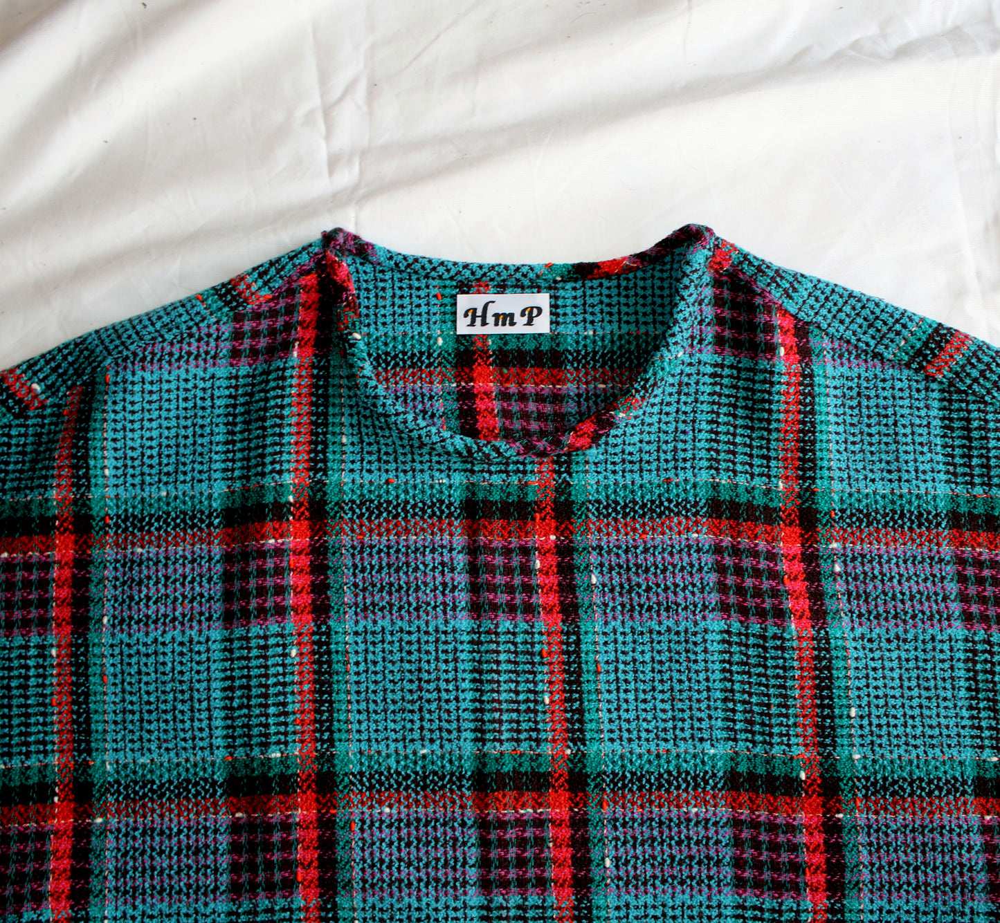 Kimono sleeve ` linton tweeds` pullover