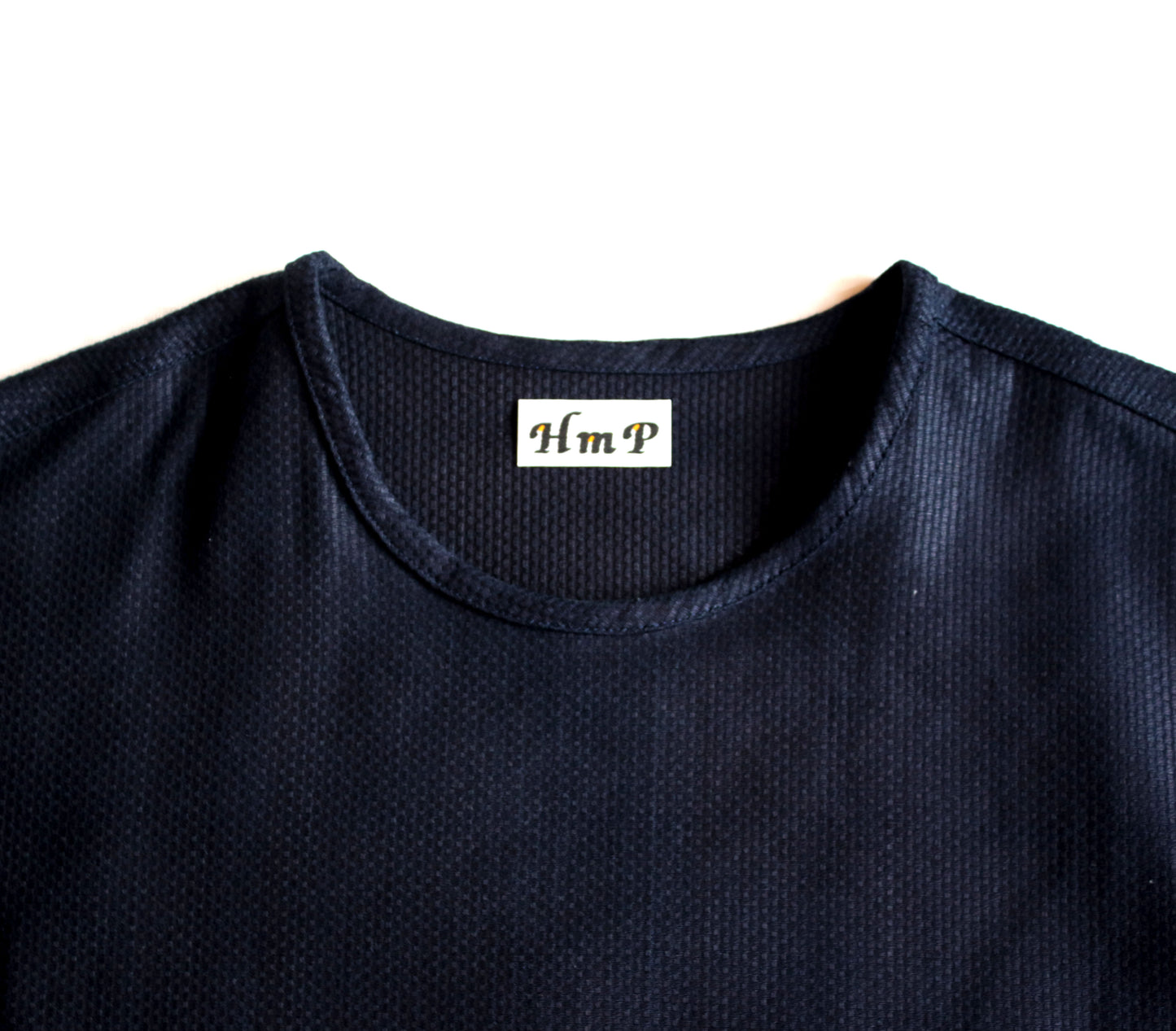 Kimono sleeve ` denim` pullover
